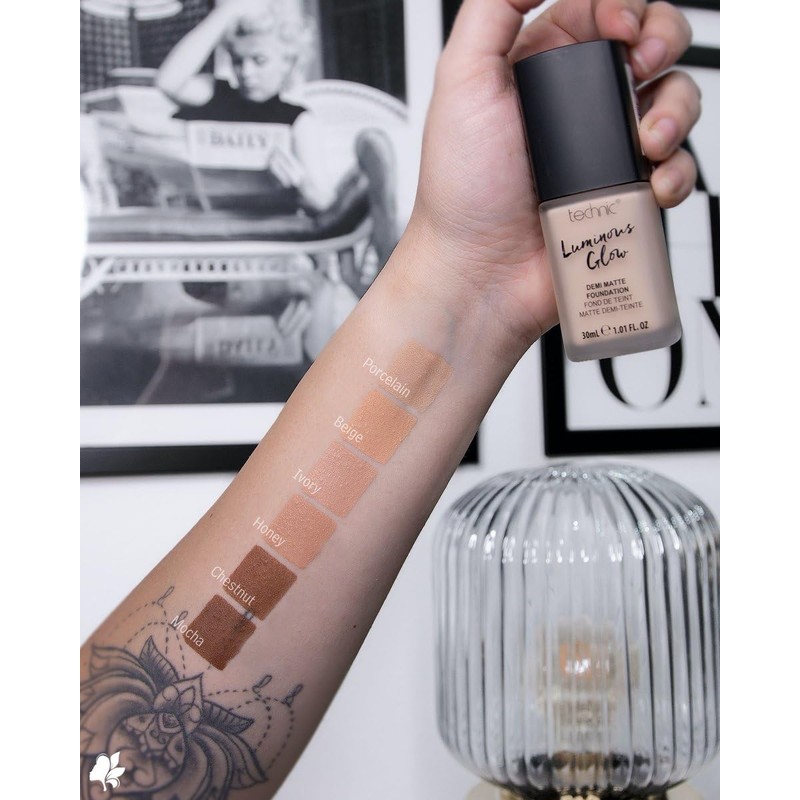 Technic Luminous Glow Demi Matte Foundation (Beige)
