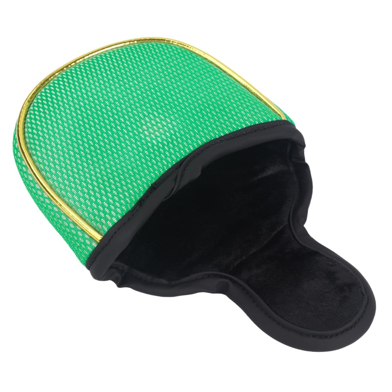 Andux Gold Putter Cover Golf Putter Head Covers Semicircle MT/TG28