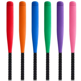 Seenelling 6 Pcs 29 Foam Baseball Bat PE Equipment for Elementary School Foam Bat for Safety Play