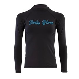 Body Glove Women's Basic Fitted Long Sleeve Rashguard-XL-Black