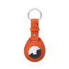 COGURE COPAT-K Keychain, Charm, AirTag Case, Key Ring, Genuine Leather,