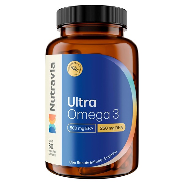 Nutravia Ultra Omega 3 1000 mg Vitaminas para Mujeres y