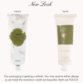 Tocca Crema de Mano Luxe, Florence Hand Cream, 4 oz - Bergamot, Pear, Gardenia - Moisturizing, Quick Absorbing