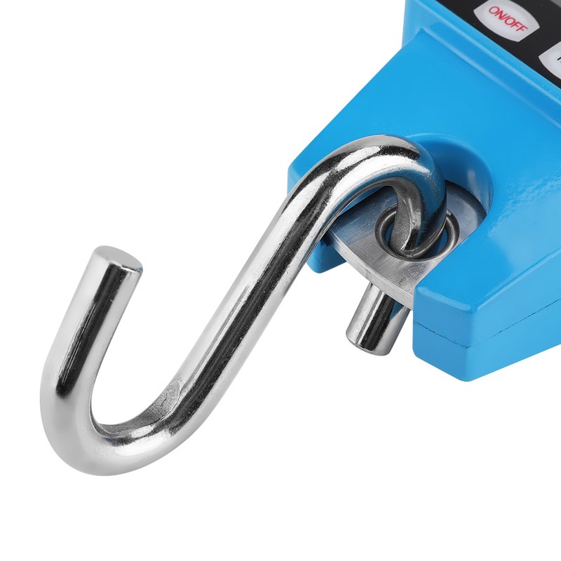 Digital Sky Blue 300KG Hanging Crane Scale Industrial Hook Weight