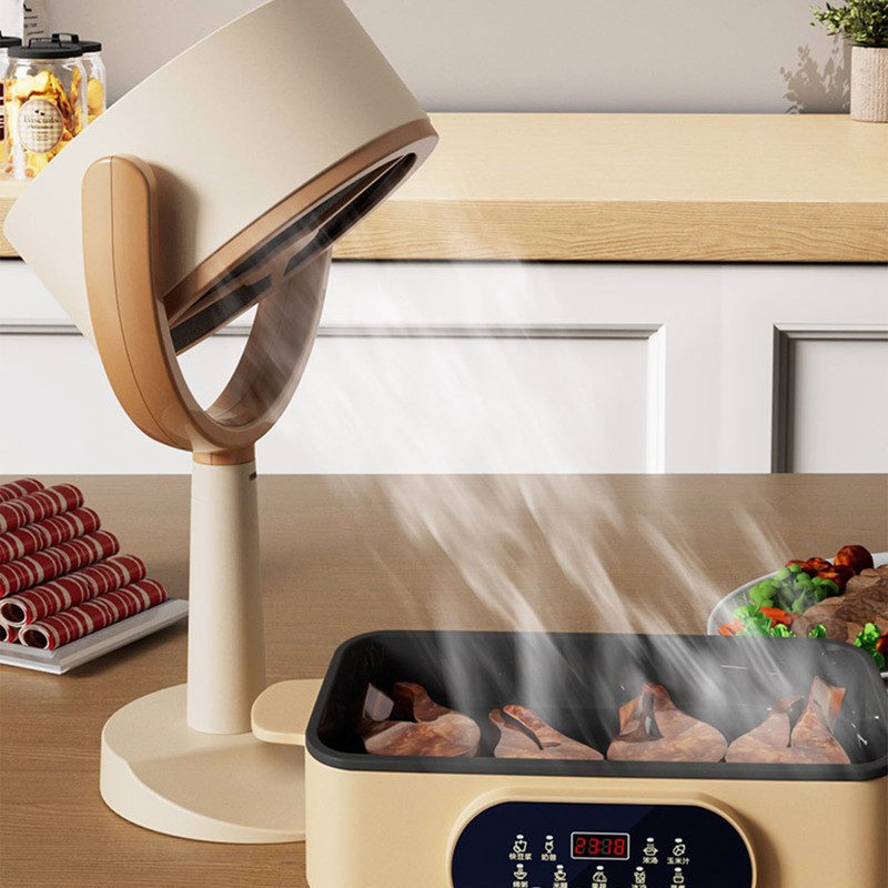 Desktop Range Hood Large Suction Strong Wind Portable Exhaust Fan
