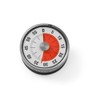 HENDI Analoge Küchenuhr, Einstellbar bis 60 Minuten, Küchentimer , ø80x(H)30mm