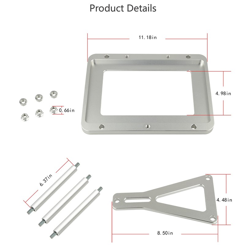 Battery Tray for Optima, Battery Hold Down Kit Battery Relocation