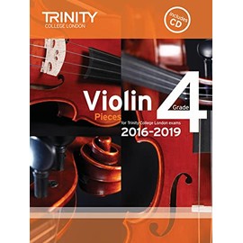 Violin Exam Pieces Grade 4 2016-2019 (Score, Part & CD) (Trinity Repertoire Library)