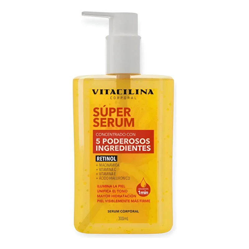 Super Serum Corporal Vitacilina Unifica El Tono De La Piel