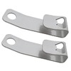 Misimain 2-Pack Cooler Lock Brackets with Bottle Opener - Compatible
