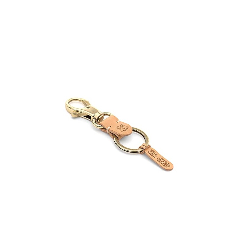 IL BISONTE SKH016 PG0001 Key Chain, Key Ring, Men's, Women's,