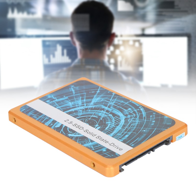 BU KING 2.5inch SSD Golden High Speed Plastic Hard Drive