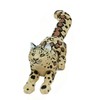 QINGMIAO 8.3 Inch 3D Printed Animals Snow Leopard Realistic, 3D