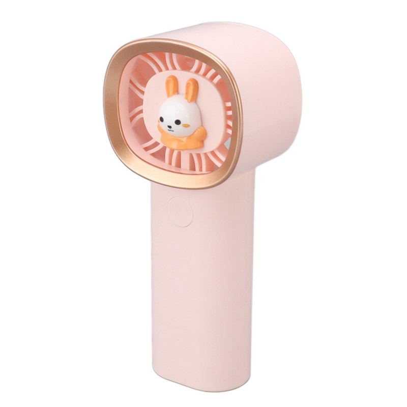 Hand Fan 3 Gear Adjustable USB Charging Cute Mini Handheld
