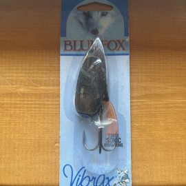 Blue Fox Vintage BLUE FOX Super Vibrax 5/8 oz BlackSpinner. NEW in Package.Finland, 1995