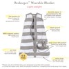Burt's Bees Baby Baby Beekeeper Wearable Blanket, 100% Organic Cotton,