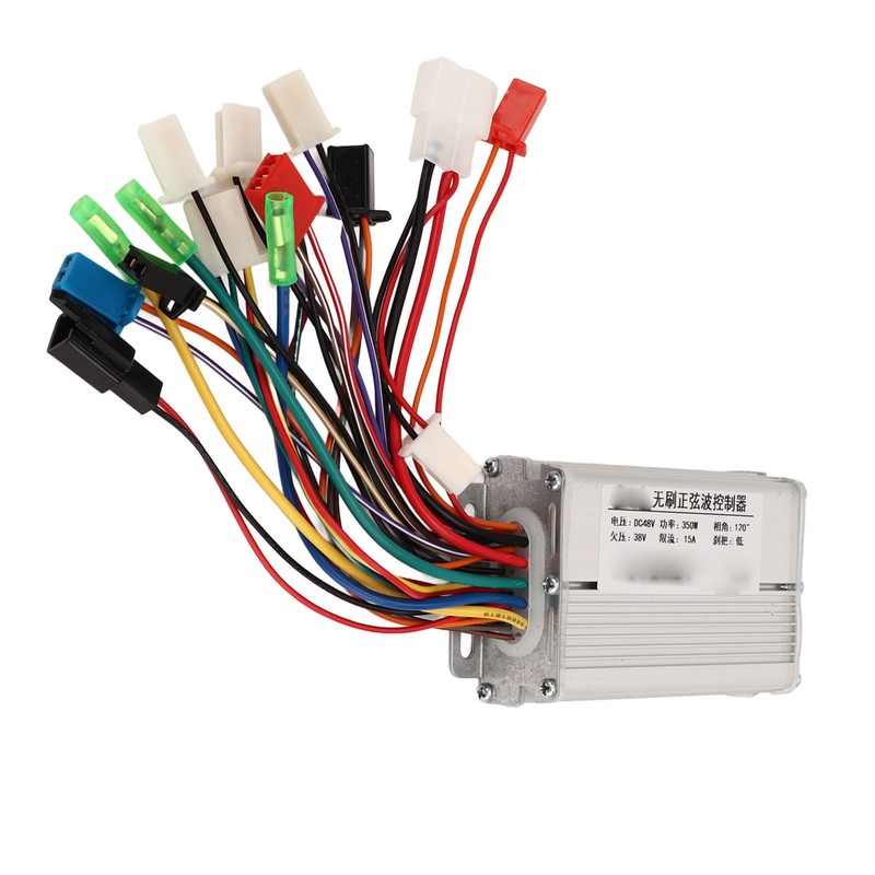 48V 350W Electric Bike Brushless Controller Aluminum Alloy Electric Scooter
