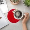 Felt Coasters - Cat Coasters Cup Drink Mat,Heat Resistant Dinning
