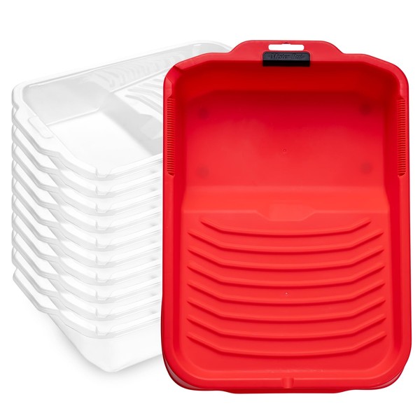 Mister Rui Paint Tray, 11 Pack, 9 Inch Paint Tray