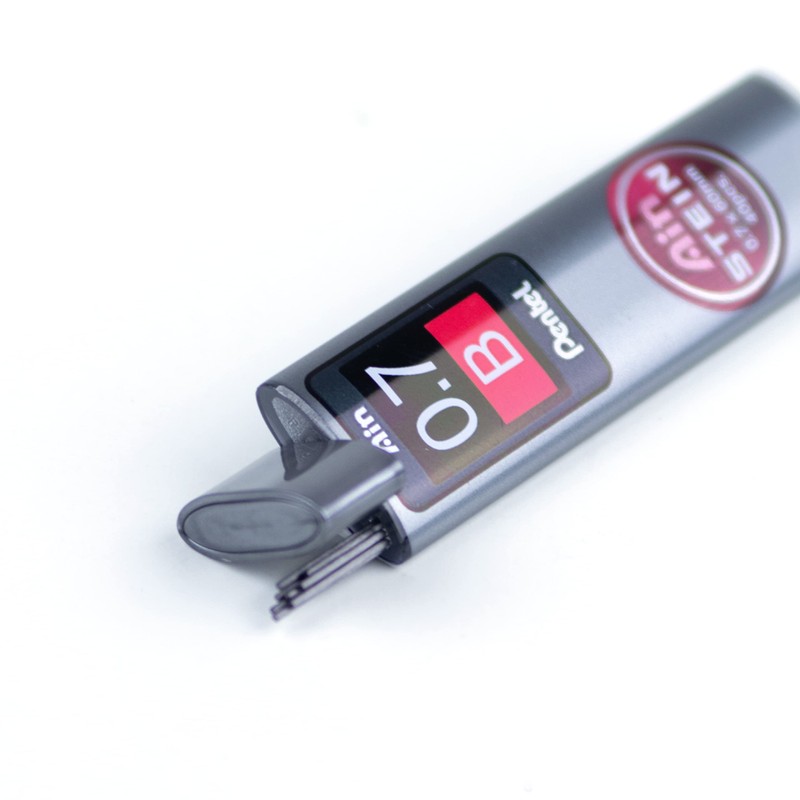 Pentel Ain Stein 0.7 mm B Grade Refill Lead (Pack