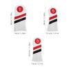 OHPHCALL Elegant Design Golf Club Head Covers 3pcs Fake Leather