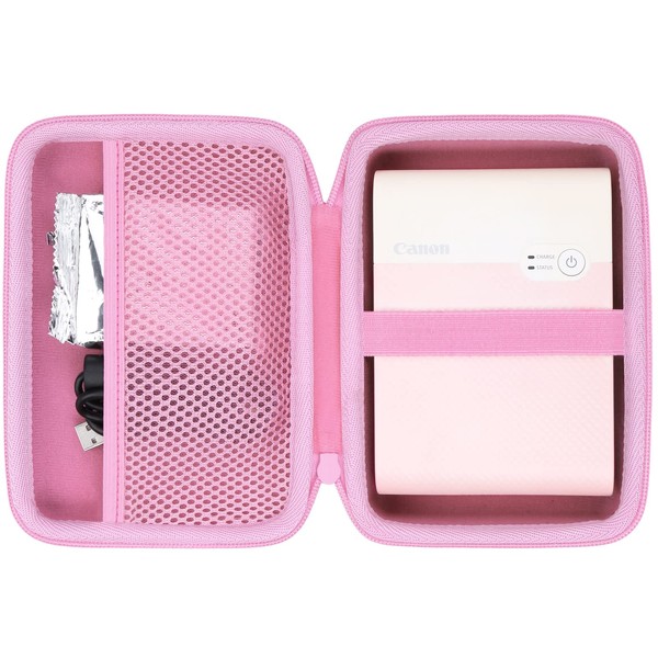 co2CREA Hard Travel Case Replacement for Canon SELPHY QX10 Portable