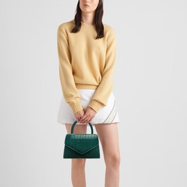 YDSIII Green Top-Handle Handbag Mini Purse for Women Crossbody Bag Cute Clutch for Party Wedding