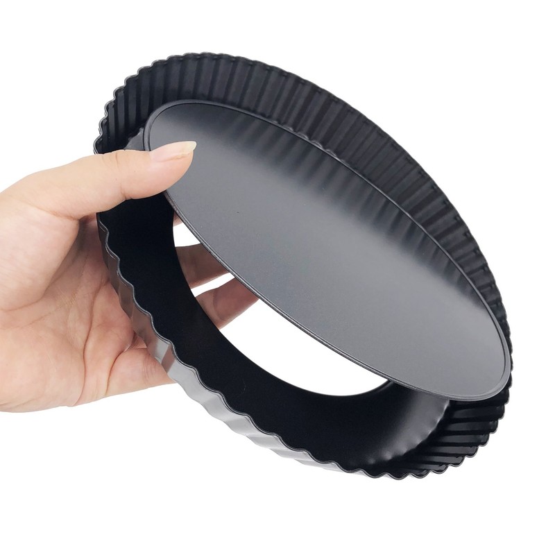 Tart and Quiche Pan，9 inch Bakeware Nonstick & Quick Release