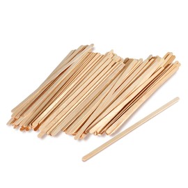 100 Pieces Wooden Coffee Stirrers 5.5 Inch Disposable Coffee Sticks Coffee Stirrers Coffee Tea Stirrers