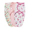 Baby Swaddle Blanket, 3 Pack Newborn Swaddles 0-3-Months, Small-Medium Easy