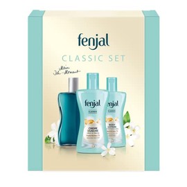 fenjal Classic Gift Set Fenjal Cream Oil Bath Classic 125 ml Fenjal Shower Cream 200 ml Fenjal Body Lotion Classic 200 ml