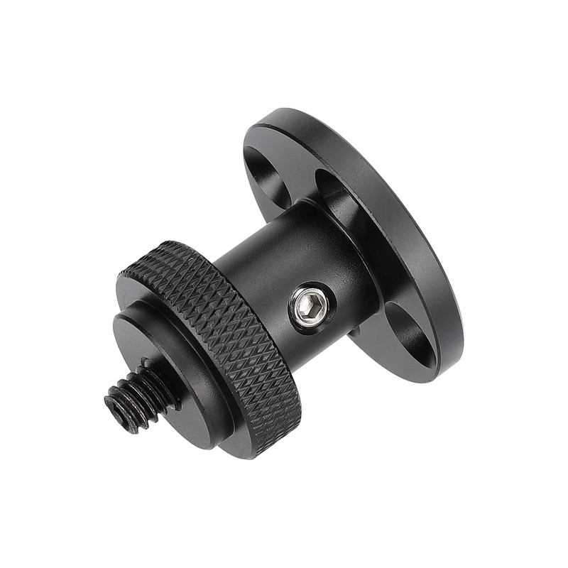 CAMVATE 1/4"-20 Aluminum Male Thread Screw Mount with Wall/Desk Mount,