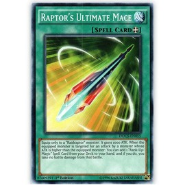 YU-GI-OH! - Raptor's Ultimate Mace (DOCS-EN055) - Dimension of Chaos - 1st Edition - Common