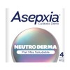 ASEPXIA 4 Pack Jabón en Barra NeutroDerma Cara y Cuerpo