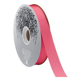 Berwick 210, 7/8" W x 100 yards, Hot Pink Bulk Satin Acetate Craft Ribbon Spool