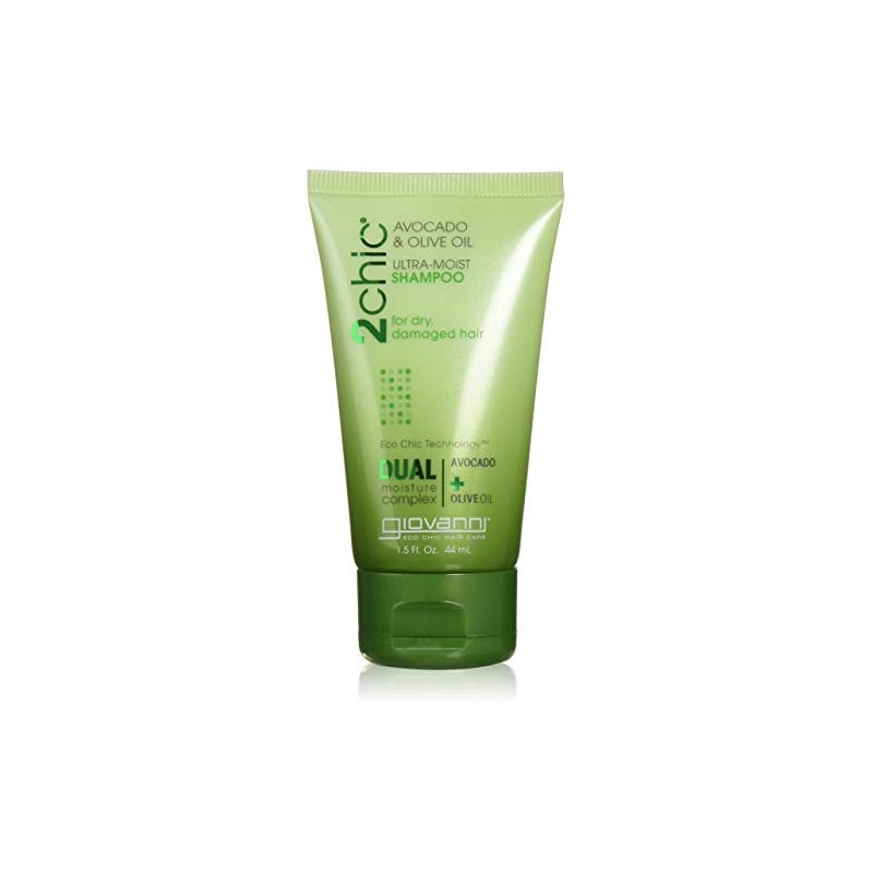 GIOVANNI 2chic Ultra-Moist Shampoo - Avocado & Olive Oil, Creamy