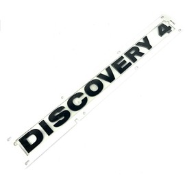 Genuine Land Rover Discovery 4 Rear Tail Gate Badge Emblem in Gloss Black