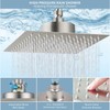 Nuodan High Pressure Rain Shower Head with Filtered - 8"
