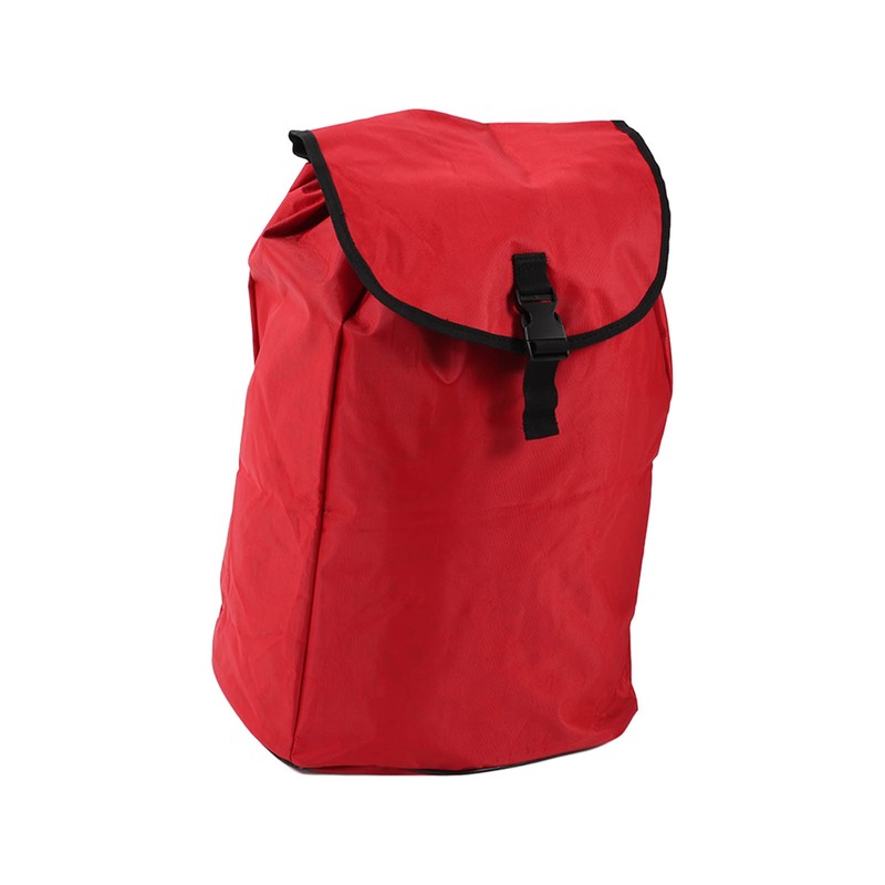 Red Folding Shopping Bag Waterproof Trolley Cart Handle Bag Reusable