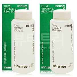 Innisfree Olive Vitamin E Real Skin 170ml X 2 / 이니스프리 올리브 비타민 E 리얼 스킨 170ml X 2개