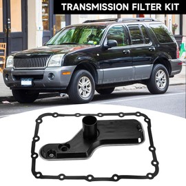 Transmission Filter Oil Pan Gasket Kit - Compatible for Ford Explorer 2002-2010 - Replace Part 1L2Z-7A098-AC, F57Z7A098AA