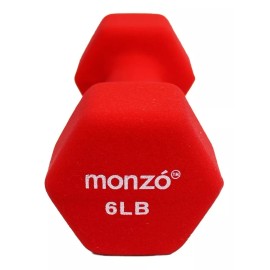Monzó, Mancuerna Neopreno 6 Lb , Mancuernas, 1 Unidad, Pesas