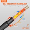 VEVOR Self-Regulating Pipe Heating Cable, 80FT 5W/FT Heat Tape for
