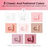 ROSALIND Poly Nail Gel Kit -8 Colors + White Brown