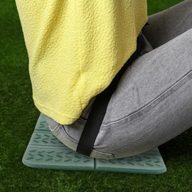 VOCOSTE Foam Camping Pad, Foldable Camping Cushion Seat, Portable Waterproof Sit Pad for Picnic, Hiking, Backpacking, Mountaineering, Save Your Backpack Space, Army Green