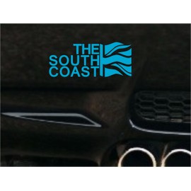 The South Coast Flag Car Decal Sticker JDM Dub Euro Race Drift Funny Surf