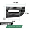 LQI Front Fog Light Cover Lamp Bezel Left and Right