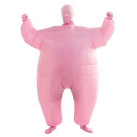 YEAHBBER Inflatable Costume for Adult Inflatable Costumes Adult Size Inflatable Body Suits Pants 14x3x12 (Pink)