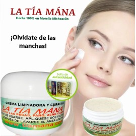 Crema limpiadora la tía mana día/noche 30 gramos