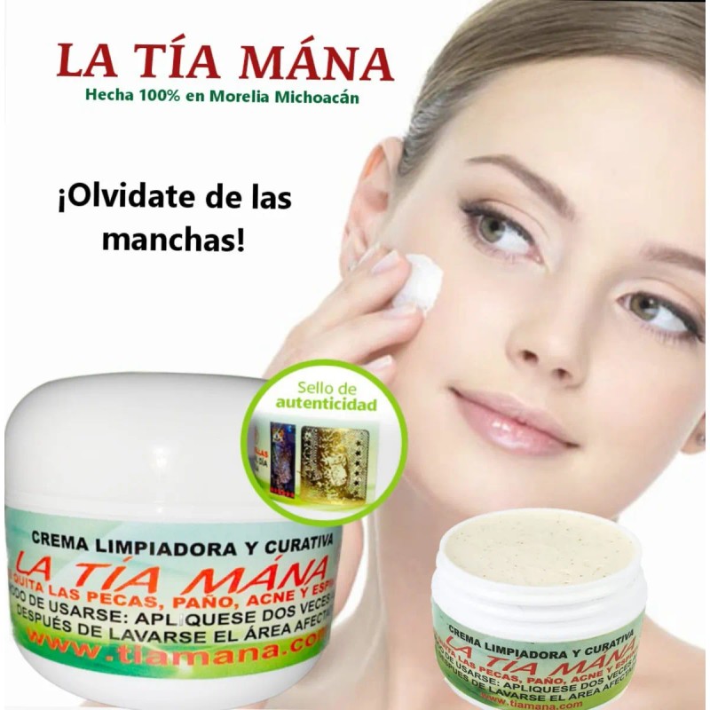 Crema limpiadora la tía mana día/noche 30 gramos